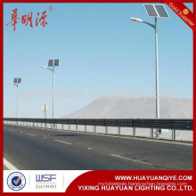 Steel galvanized solar lamp post